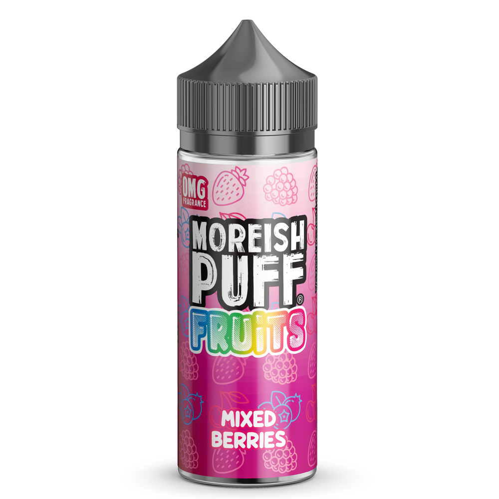 Moreish Puff Fruits Mixed Berries 100ml Shortfill