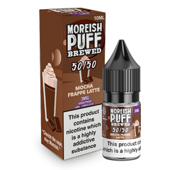Moreish Puff Brewed 50/50 Mocha Frappe Latte 10ml E-Liquid
