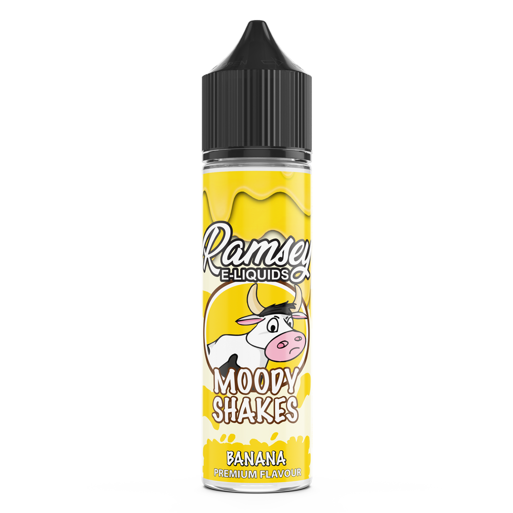 Ramsey E-Liquids Moody Shakes Banana 50ml Shortfill