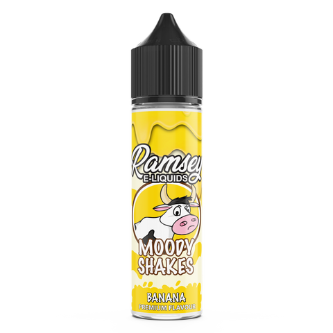 Ramsey E-Liquids Moody Shakes Banana 50ml Shortfill