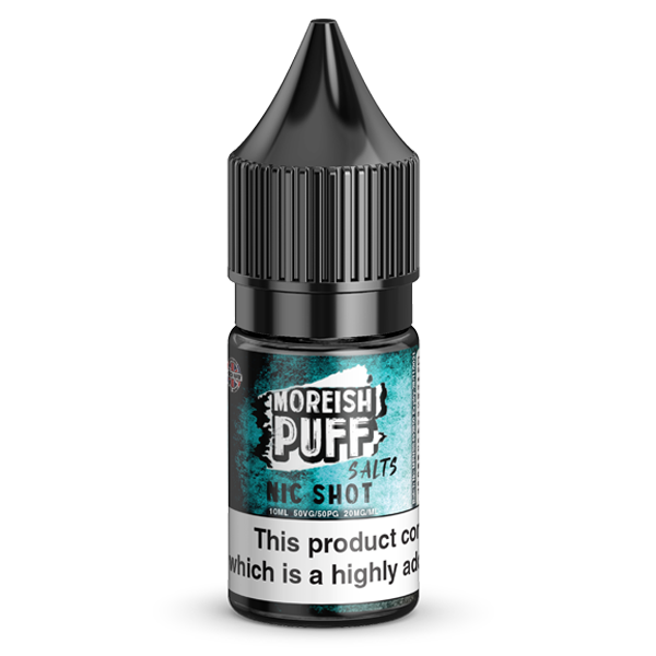 Moreish Puff Nic Salt 50/50 10ml Nic Shot