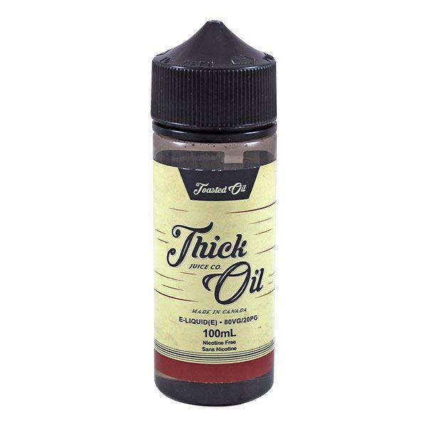 Thick Oil - Toasted Oil 0mg Shortfilll - 100ml