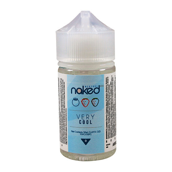 Naked 100 Menthol Very Cool 0mg 50ml Shortfill E-Liquid