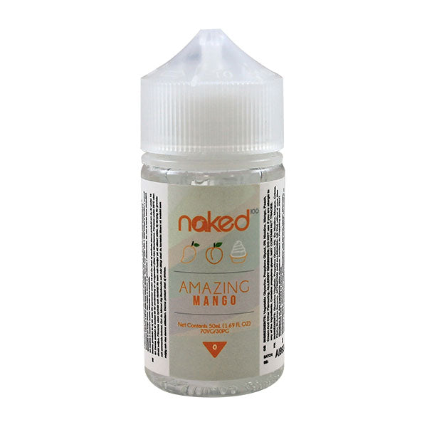 Naked 100 Amazing Mango 0mg 50ml Shortfill E-Liquid
