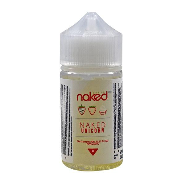 Naked 100 Cream Unicorn 0mg 50ml Shortfill E-Liquid
