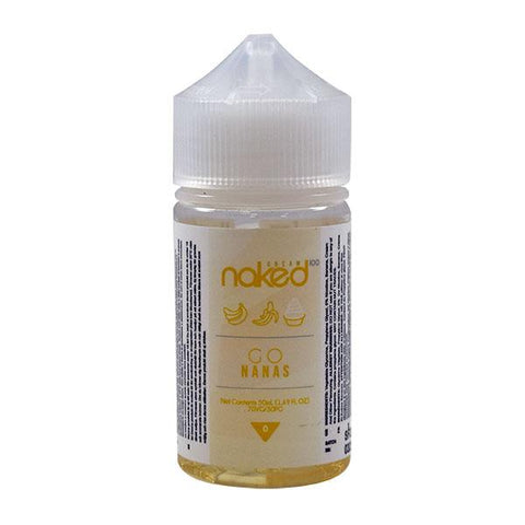 Naked 100 Cream Go Nanas 50ml Shortfill