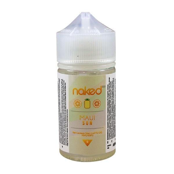 Naked 100 Maui Sun 0mg 50ml Shortfill E-Liquid