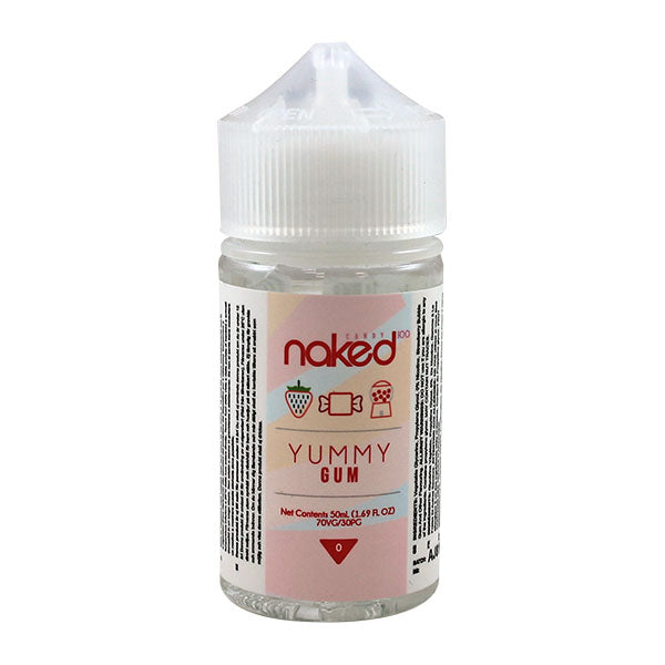 Naked 100 Candy Yummy Gum 0mg 50ml Shortfill E-Liquid