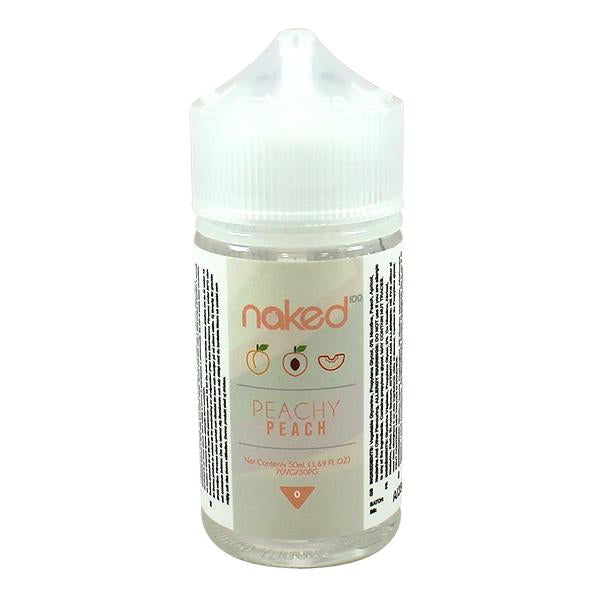 Naked 100 Peachy Peach 0mg 50ml Shortfill E-Liquid