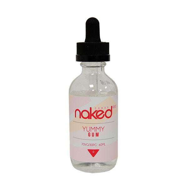 Naked Candy Yummy Gum 0mg 50ml Shortfill E-liquid