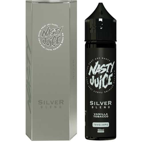 Nasty Juice Tobacco Series Silver Blend 0mg 50ml Shortfill E-Liquid