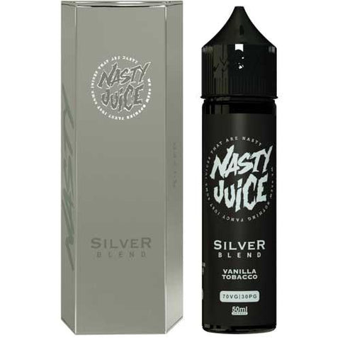 Nasty Juice Tobacco Series Silver Blend 50ml Shortfill