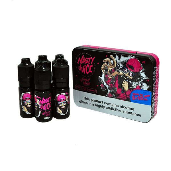 Wicked Haze By Nasty Juice TPD Compliant E-Liquid - 5x10ml