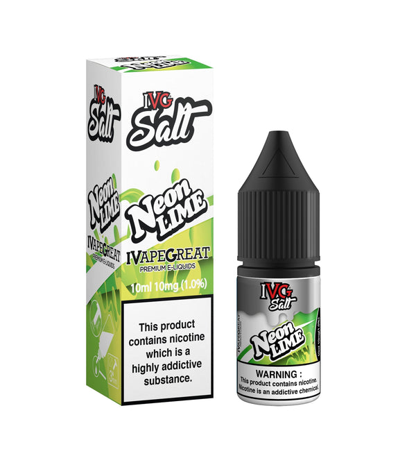 IVG Salt: Neon Lime 10ml Nic Salt E-Liquid