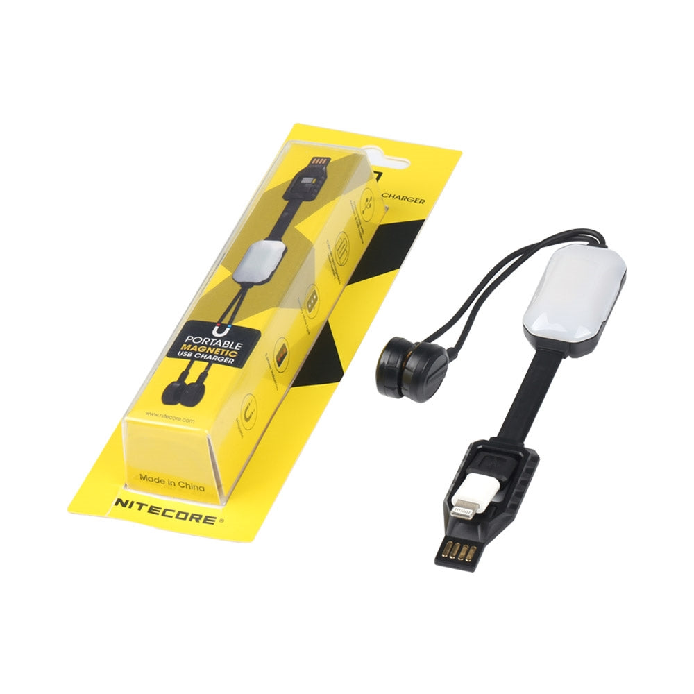 Nitecore LC10 Portable Magnetic USB Charger