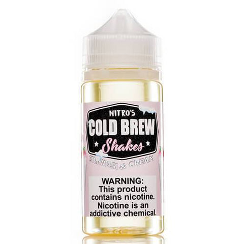 Nitro's Cold Brew Strawberri and Cream 100ml Shortfill
