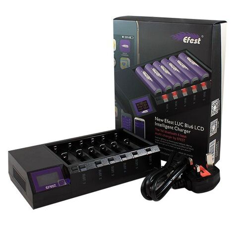 Efest LUC BLU6 LCD Charger