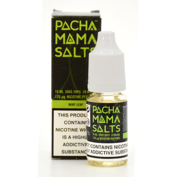 Pacha Mama Mint Leaf Nic Salt 10ml