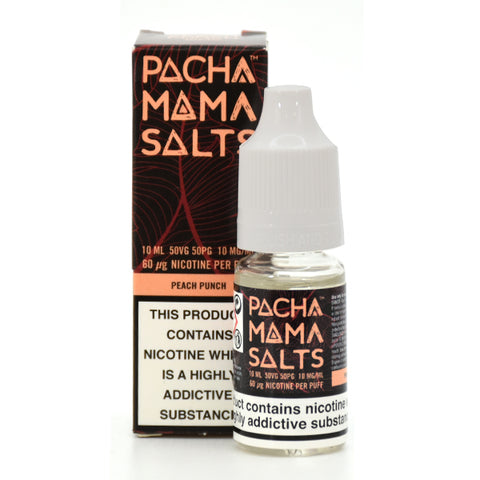 Pacha Mama Peach Punch 10ml Nic Salt