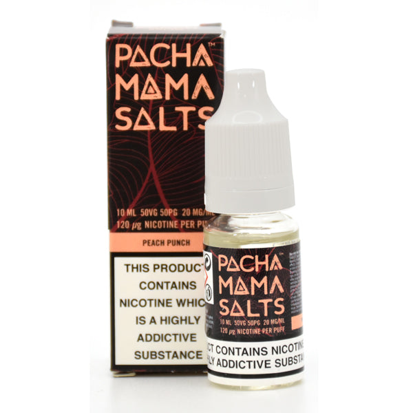 Pacha Mama Peach Punch Nic Salt 10ml