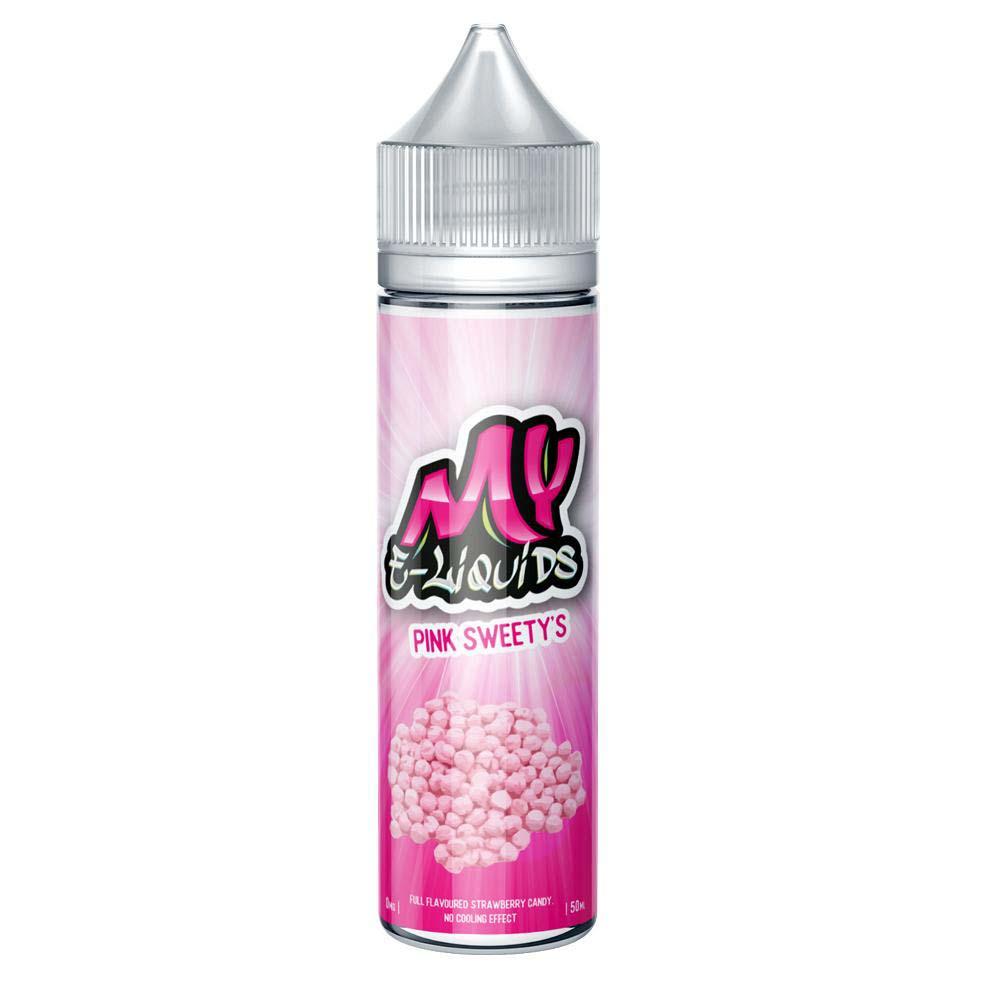 My E-Liquids Pink Sweety's 0mg 50ml Shortfill E-Liquid