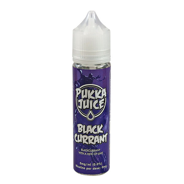 Pukka Juice Blackcurrant E-Liquid 0mg Shortfill 50ml
