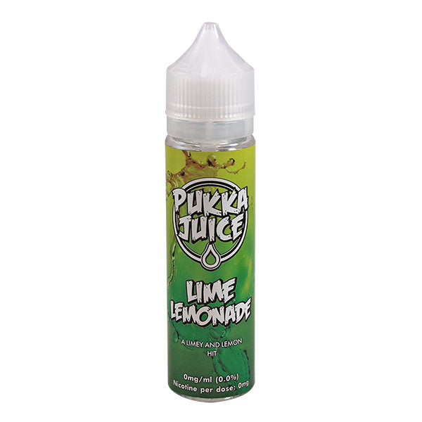 Pukka juice Lime Lemonade 0mg 50ml Shortfill