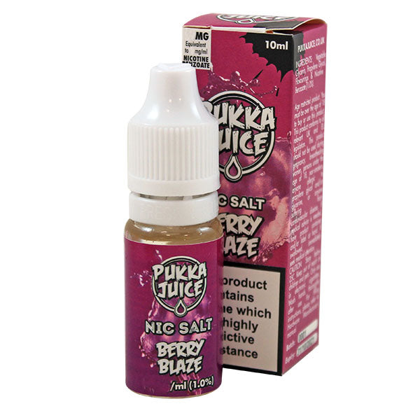 Pukka Juice Berry Blaze Nic Salt 10ml E-Liquid