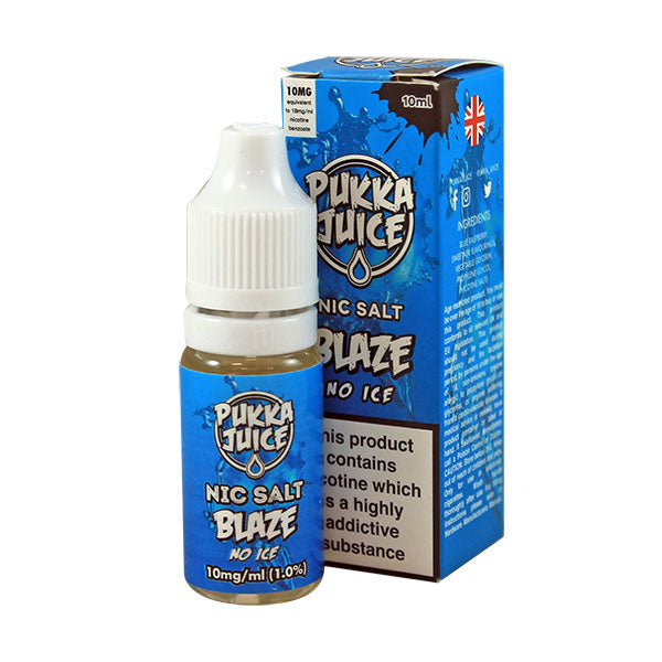 Pukka Juice Blaze No Ice Nic Salt 10ml E-Liquid