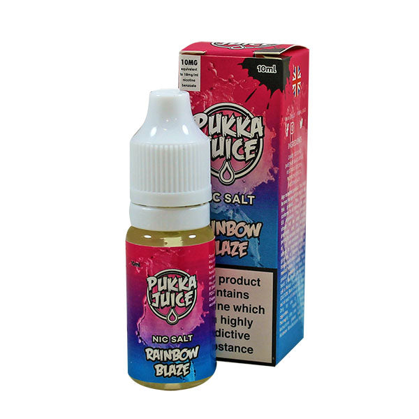 Pukka Juice Rainbow Blaze Nic Salt 10ml E-Liquid