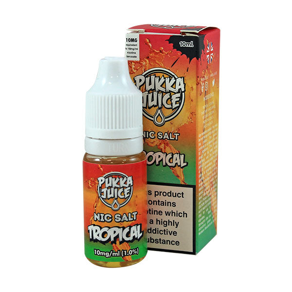 Pukka Juice Tropical Nic Salt 10ml E-Liquid