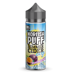 Moreish Puff Summer Cider on Ice Passionfruit 100ml Shortfill