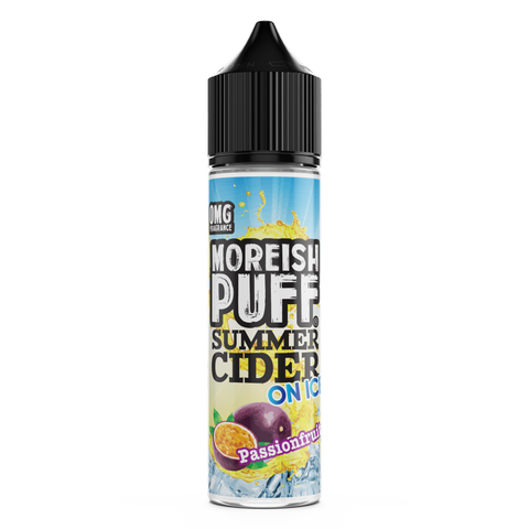 Moreish Puff Summer Cider on Ice Passionfruit 50ml Shortfill