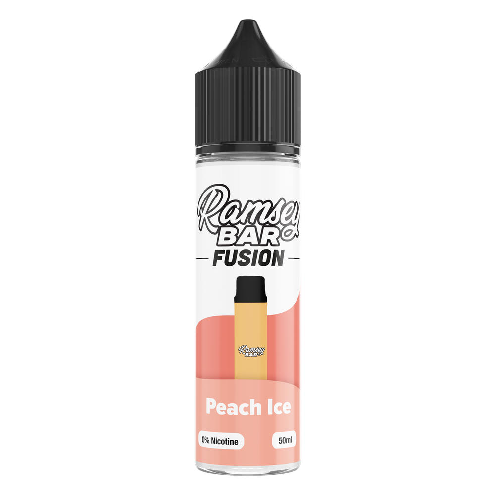 Ramsey Bar Fusion Peach Ice 50ml Shortfill
