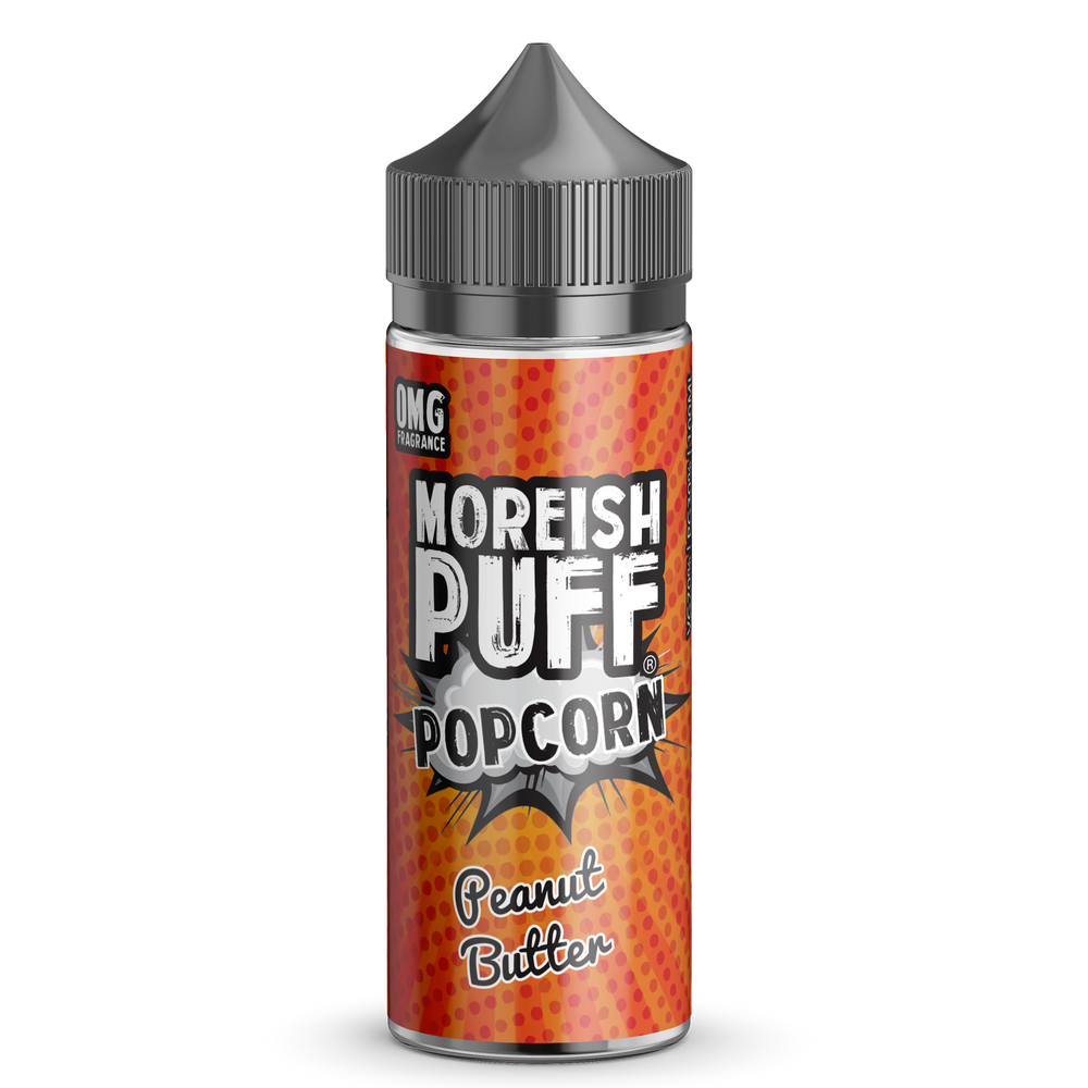 Moreish Puff Popcorn Peanut Butter 100ml Shortfill