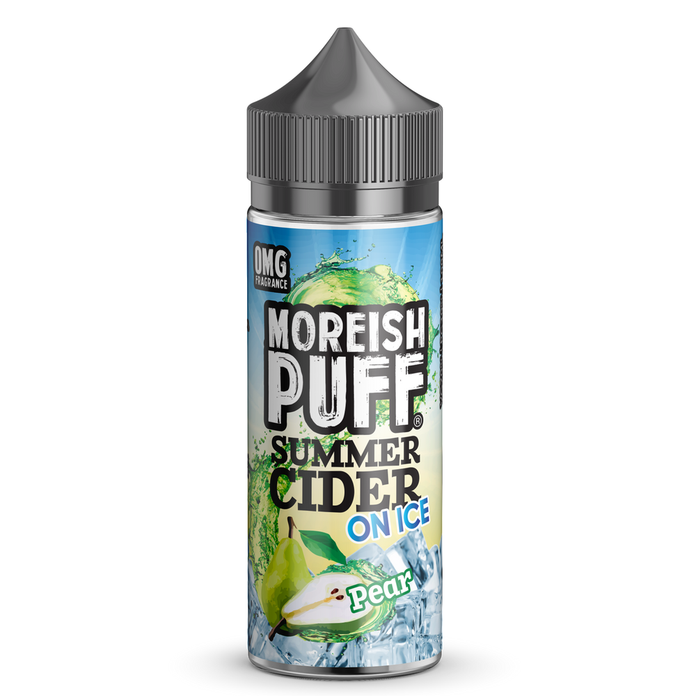 Moreish Puff Summer Cider on Ice Pear 100ml Shortfill