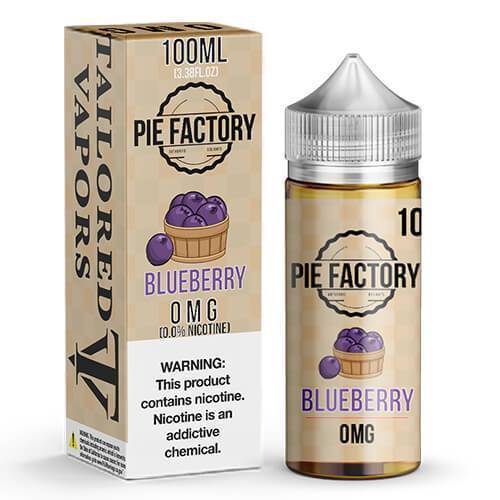 Blueberry - Pie Factory By Tailored Vapors E-Liquid 0mg - 100ml
