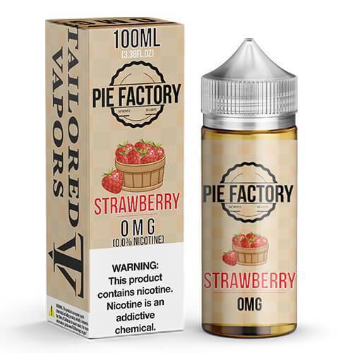 Strawberry - Pie Factory By Tailored Vapors 0mg E-Liquid - 100ml