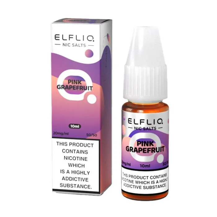 ELFLIQ Official Elf Bar Nic Salt 10ml Pink Grapefruit