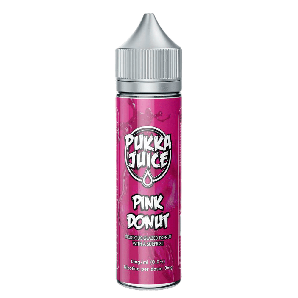 Pukka Juice Pink Donut 0mg 50ml Shortfill