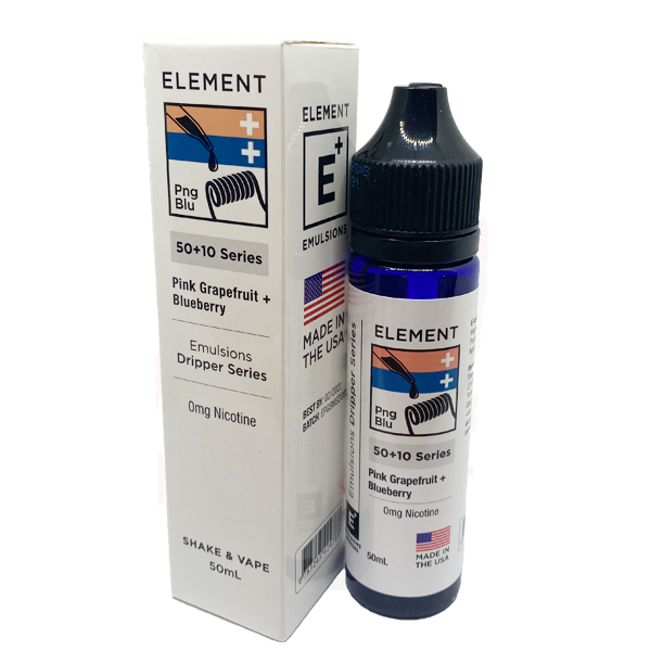 Element Emulsion: Pink Grapefruit & Blueberry 0mg 50ml Shortfill E-liquid