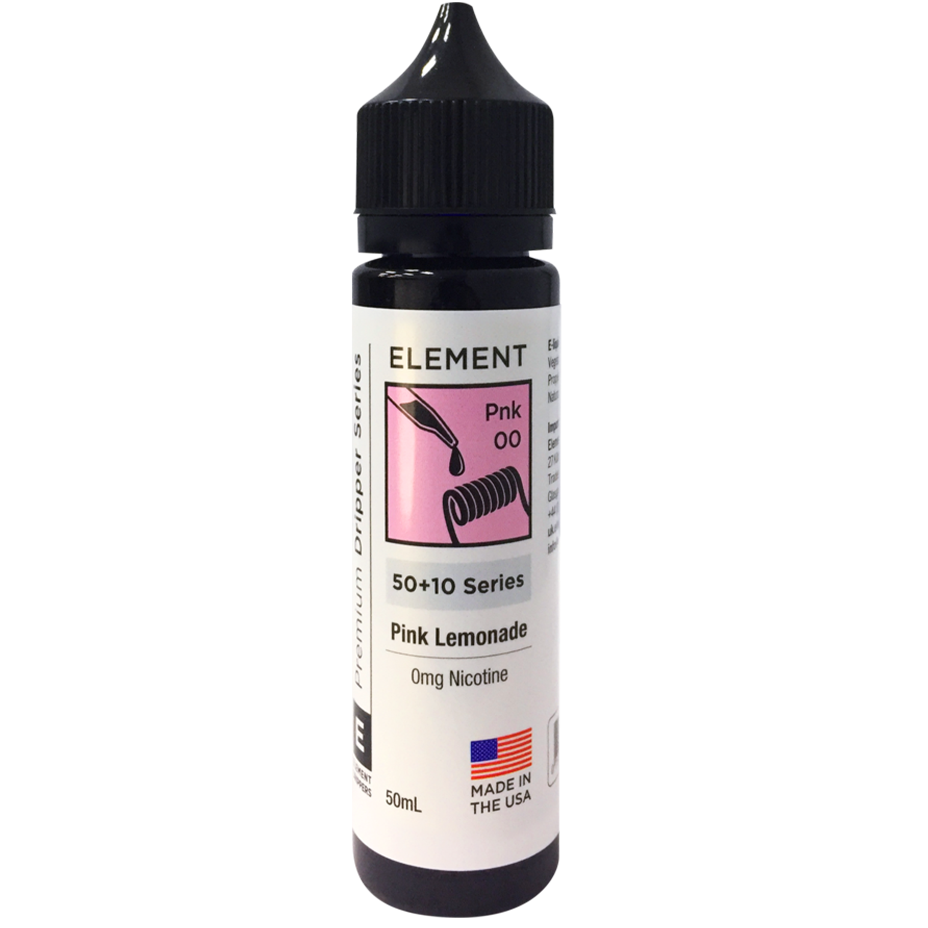 Element Pink Lemonade 0mg 50ml Shortfill E-Liquid