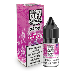 Moreish Puff Chilled 50/50 Pink Raspberry Chilled 10ml E-Liquid