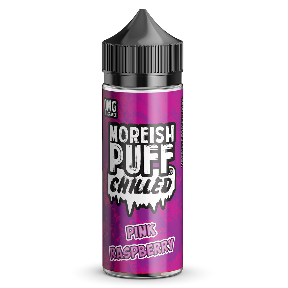 Moreish Puff Chilled Pink Raspberry 100ml Shortfill