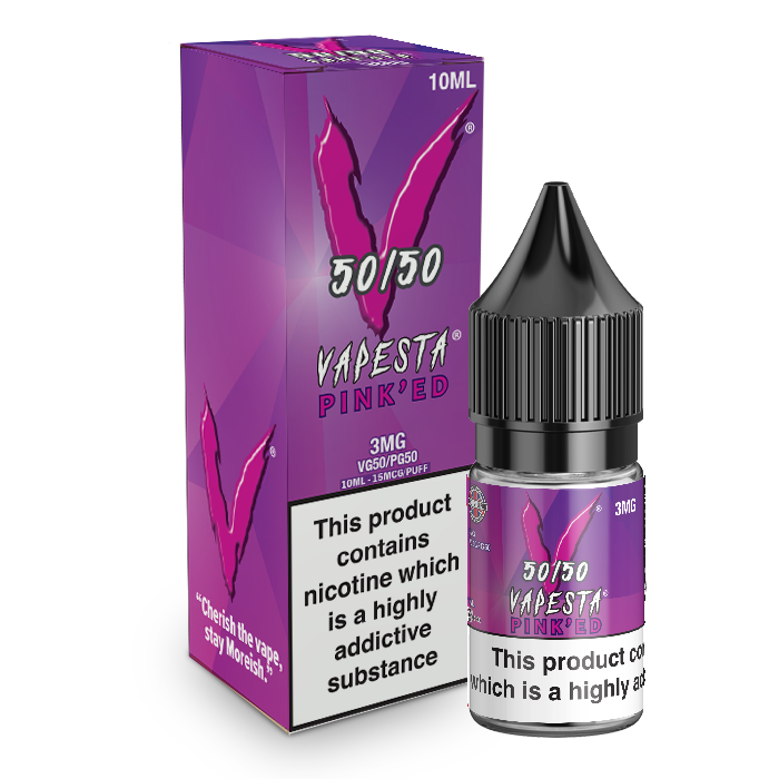 Vapesta 50/50 Pinked 10ml E-Liquid