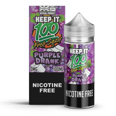 Keep it 100 Purple Drank 100ml Shortfill
