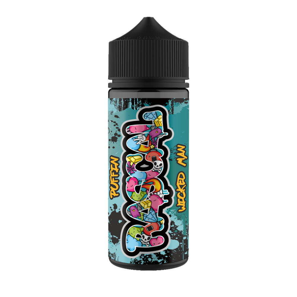 Puffin Rascal Wicked Man 100ml Shortfill