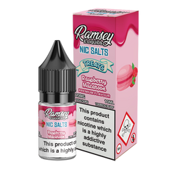 Ramsey E-Liquids Raspberry Macaroon 10ml Nic Salt