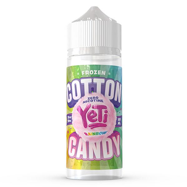 Yeti Cotton Candy: Rainbow 0mg 100ml Shortfill E-Liquid