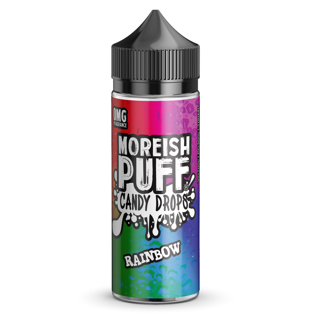 Moreish Puff Candy Drops Rainbow 100ml Shortfill